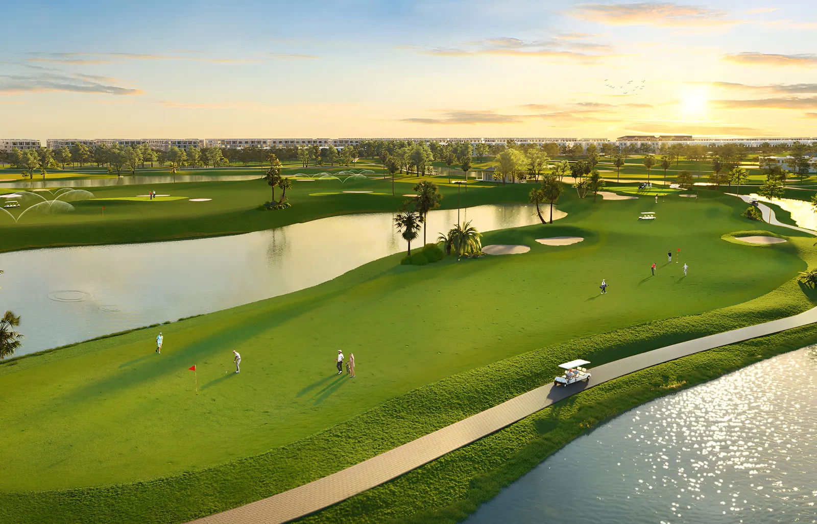 Sân golf 36 hố