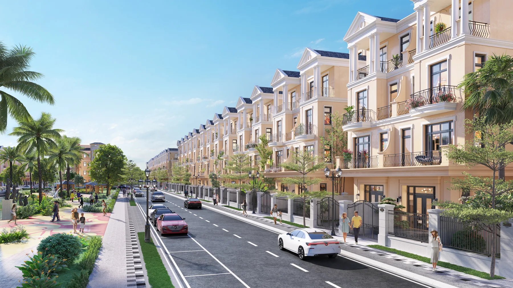 Biệt thự song lập Đảo Dừa
