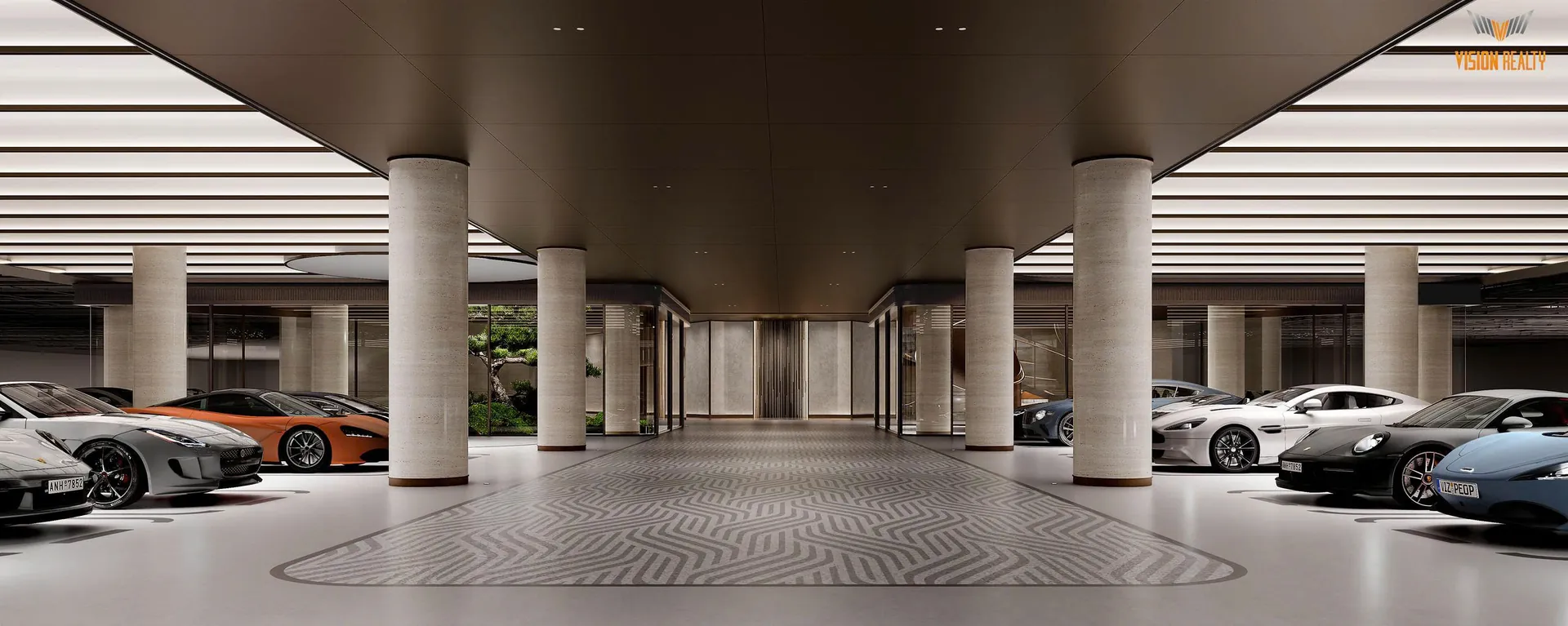 Private Basement Arrival Lobby