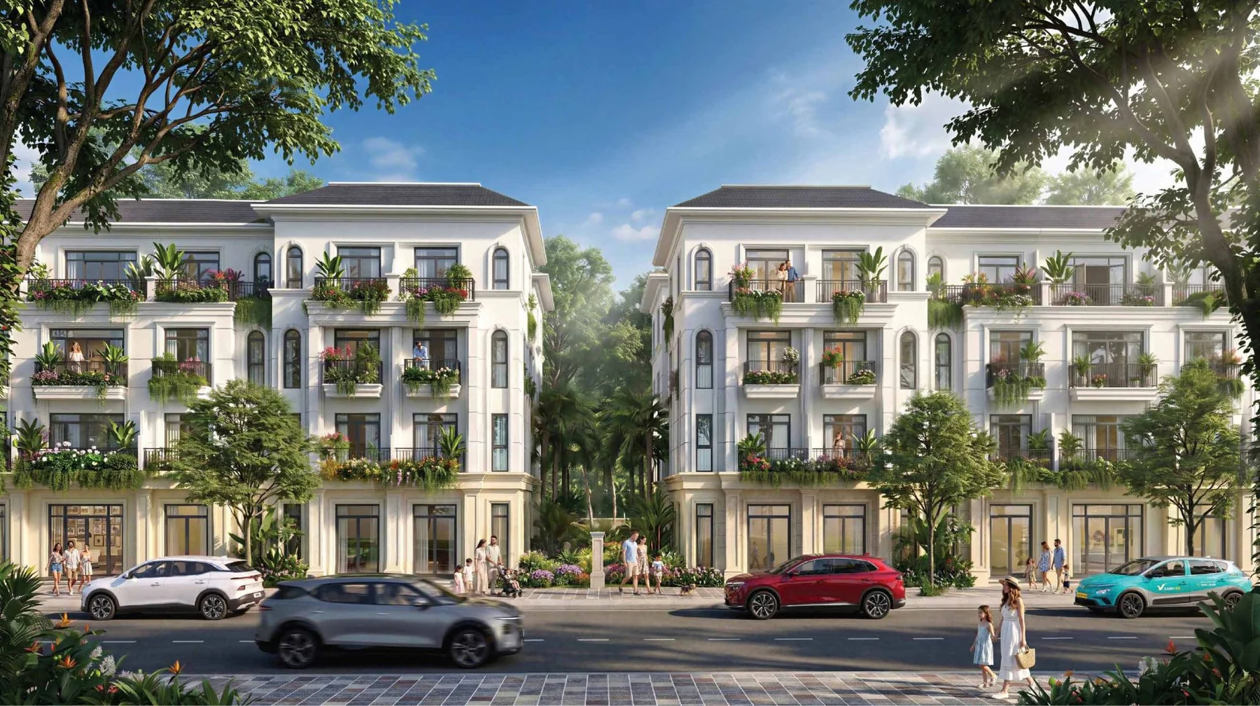 Phối cảnh biệt thự Vinhomes Saigon Park