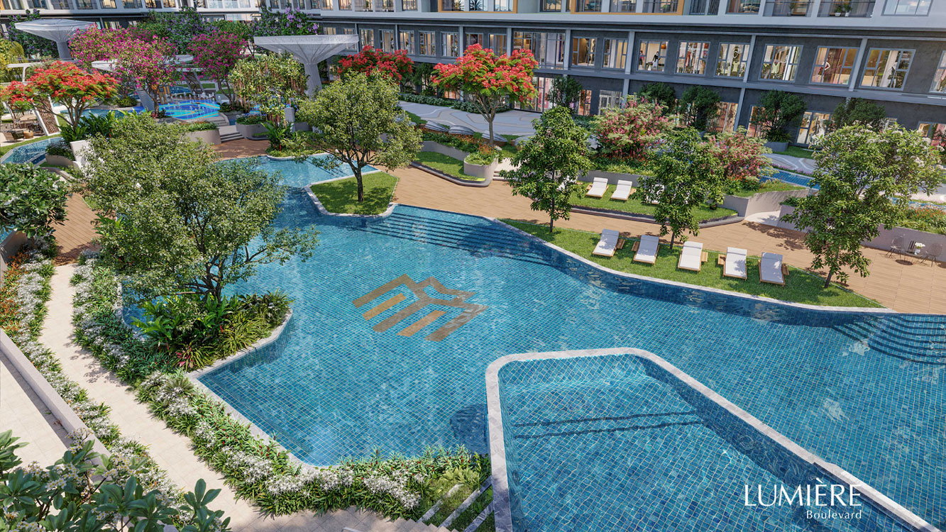 Lumiere Boulevard_Elevated Jacuzzi Pool
