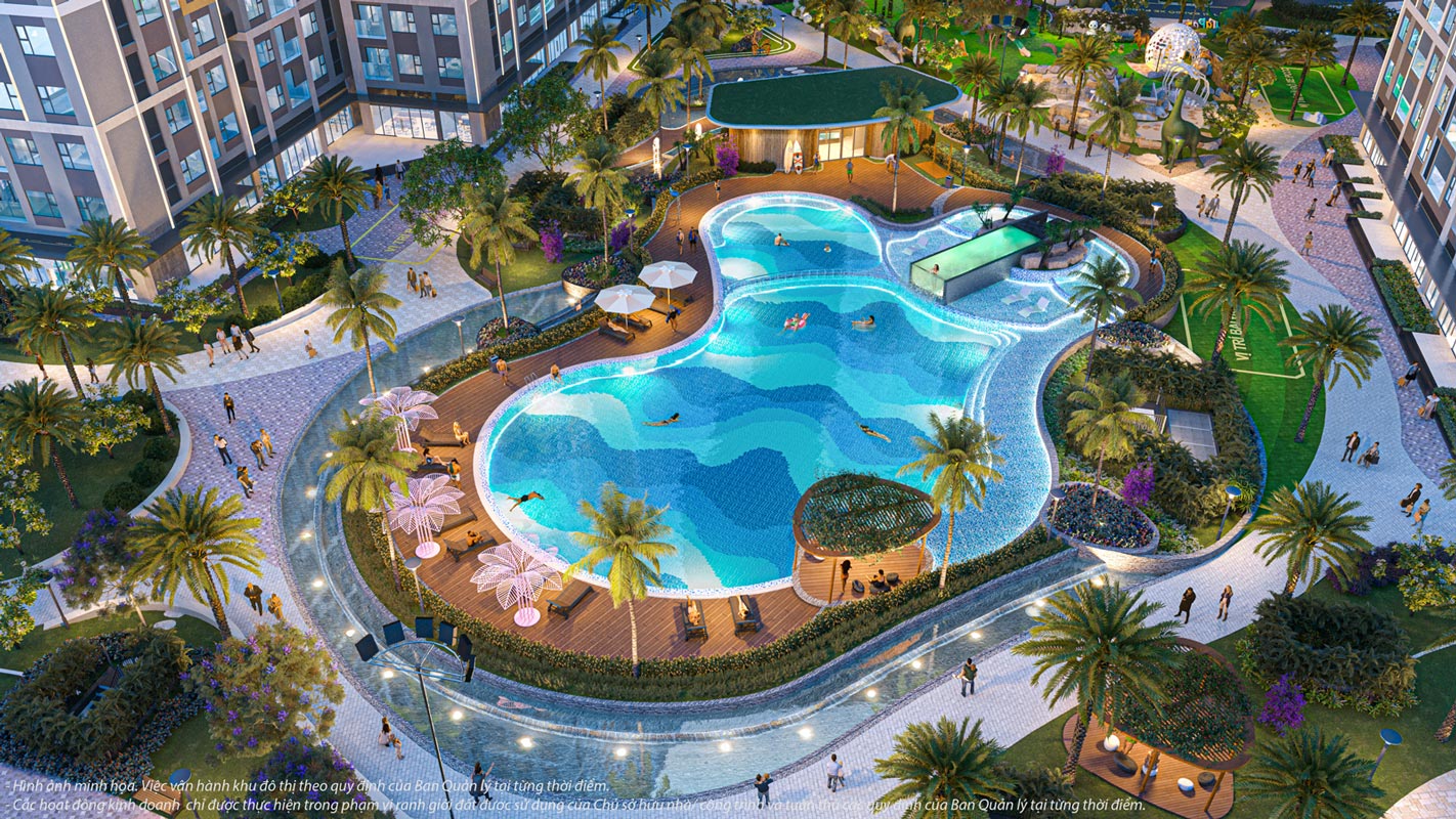 Glory Heights Vinhomes_Ho Boi Malibu Bird View