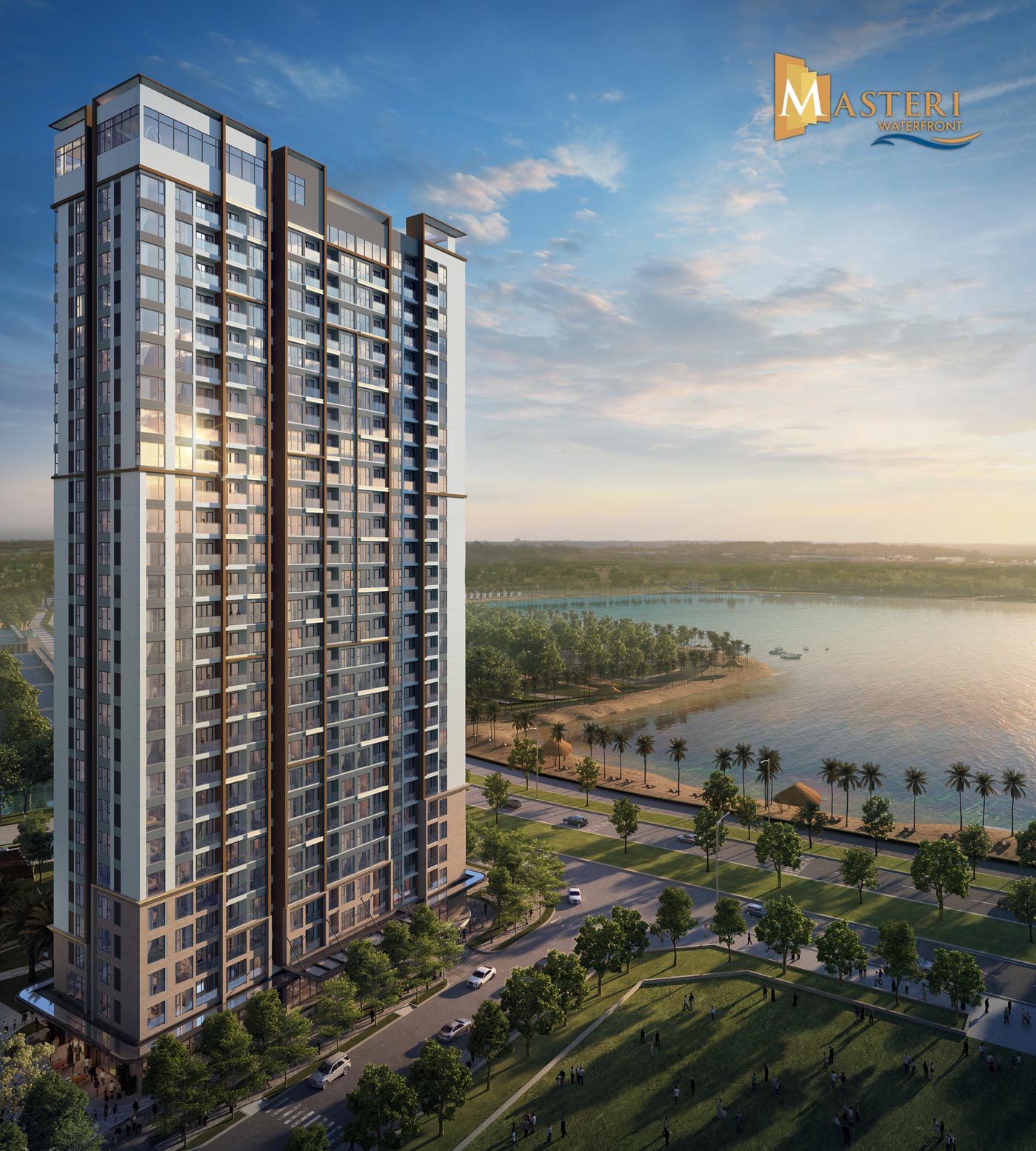 Masteri Waterfront_Facade