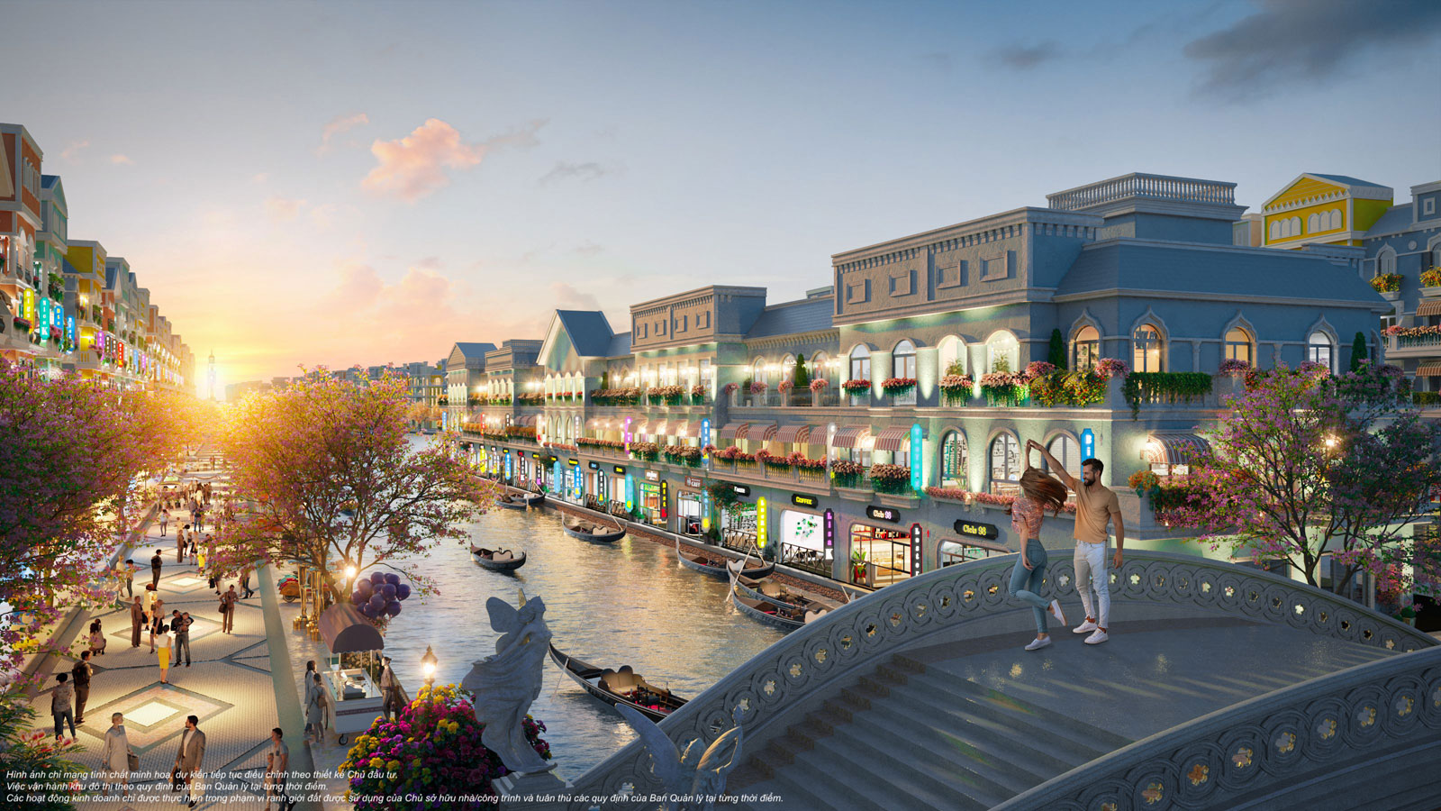 Mega Grand World Ha Noi_cau Bieu Tuong Venice