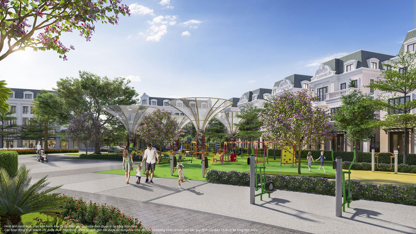 Vinhomes Golden Avenue Mong Cai_San Choi Tre Em