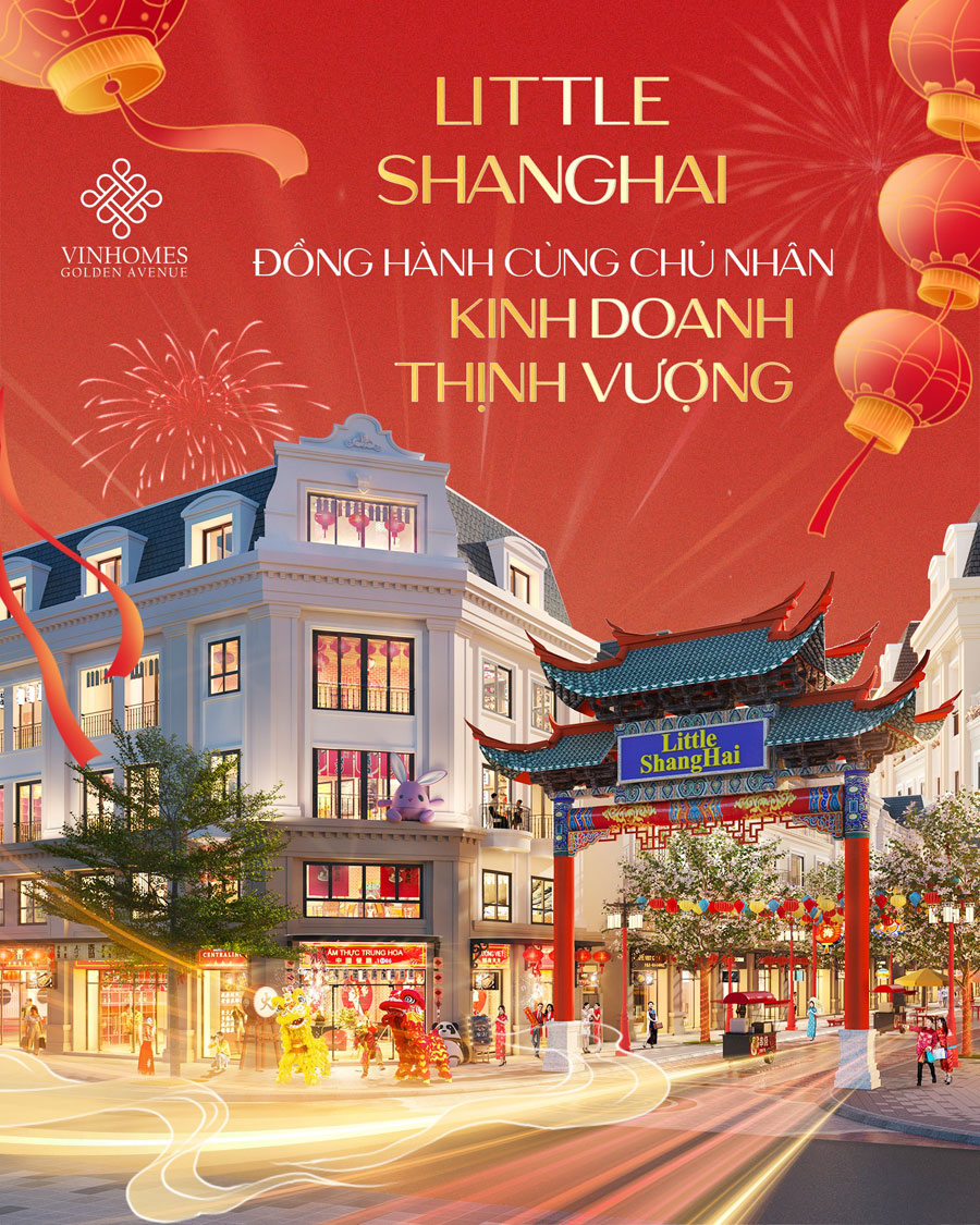 Banner The Little Shanghai_vinhomes Mong Cai